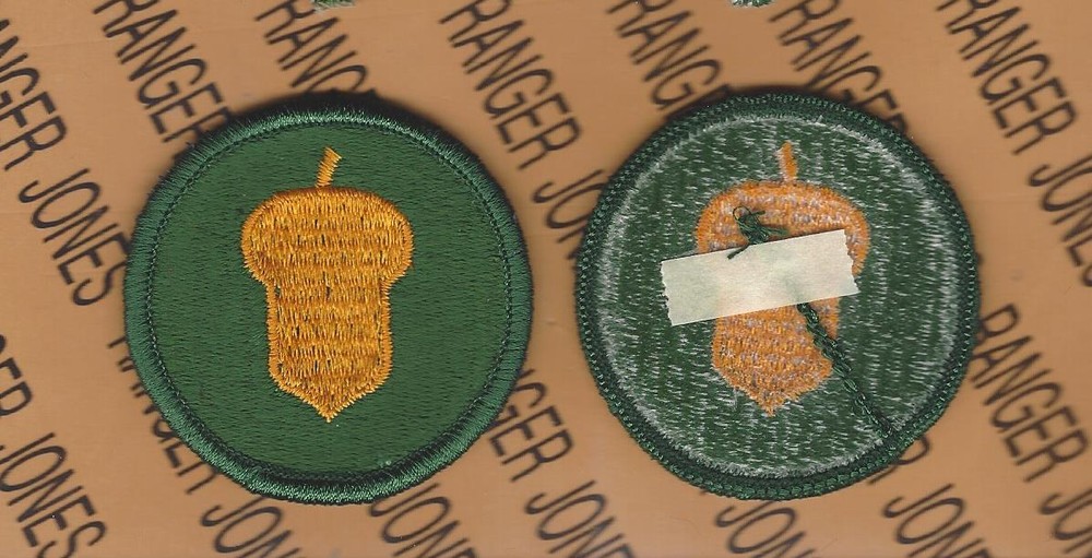 87th Infantry Division dress uniform patch m/e