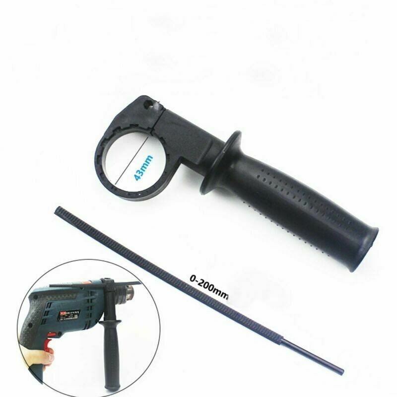 For Hammer Drill Side Grip Handle Electric Grinding Machine Supplies Plastic
