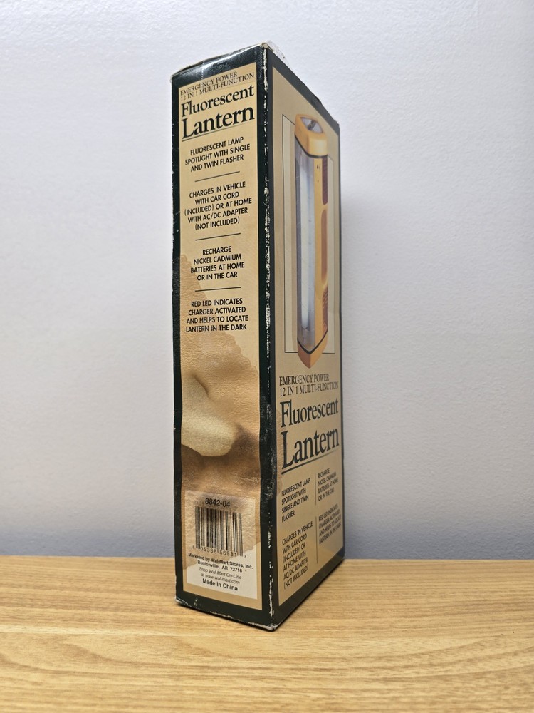 Johnlite 12-In-1 Multi-Function Fluorescent Lanter Flasher Spotlight in Box