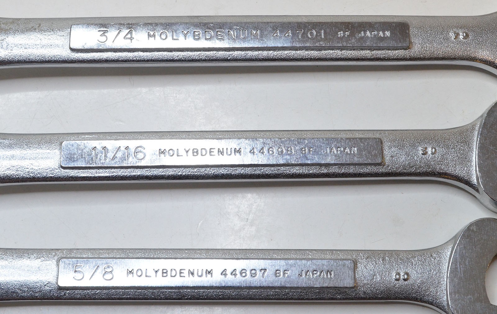 Vintage Craftsman 12pc Inch-SAE 12 Point Combination Wrench Set - Japan