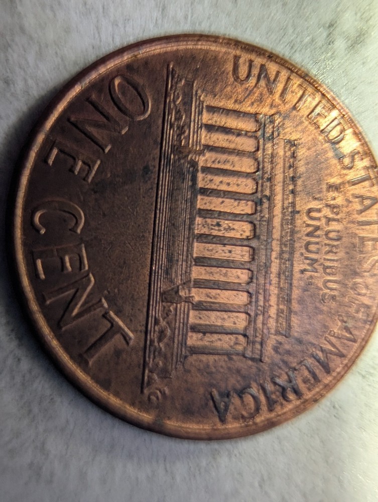 1996 Penny Doubling On The Reverse Side
