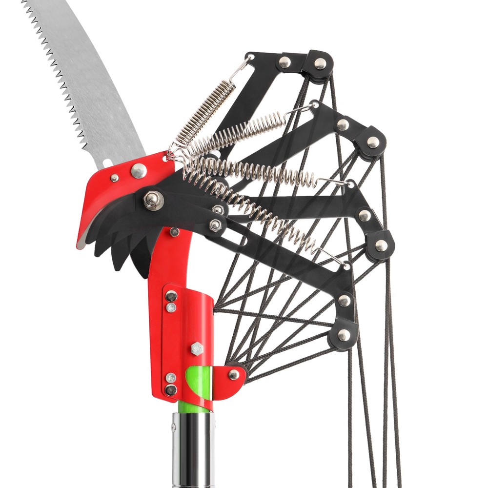 26ft Manual Pole Saw, Lightweight Tree Trimmers Long Handle Pruner Set