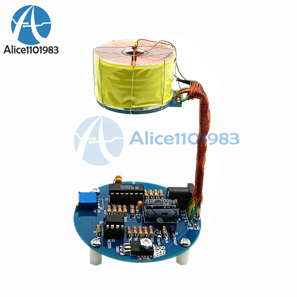 12V 1-2A Magnetic Levitation DIY Suspension Electronic Learning Practice Kit