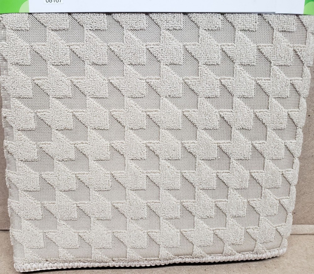 Kitchen Microfiber Dish Drying Mat (15"x20") TEXTURED BEIGE DESIGN, Compliments
