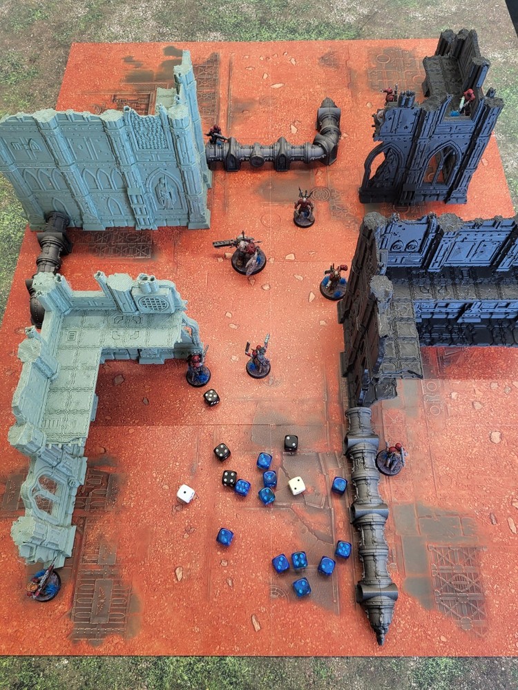Gothic Ruins Terrain Bundle For Tabletop Wargames. 40k/Kill Team/Necromunda