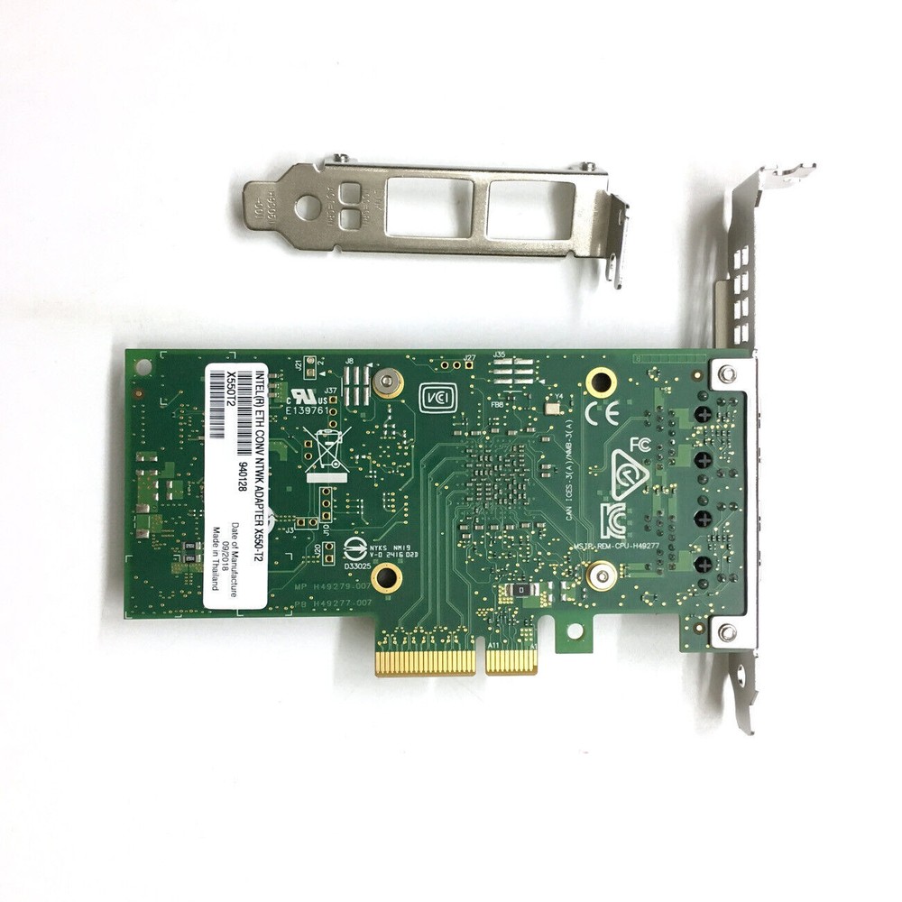 New Intel X550-T2 10G Ethernet Server Adapter Network Adapter
