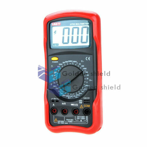 UNI-T UT52 Meter Universally Capacitance Resistance Multimeter Ohm Capacitance✦K