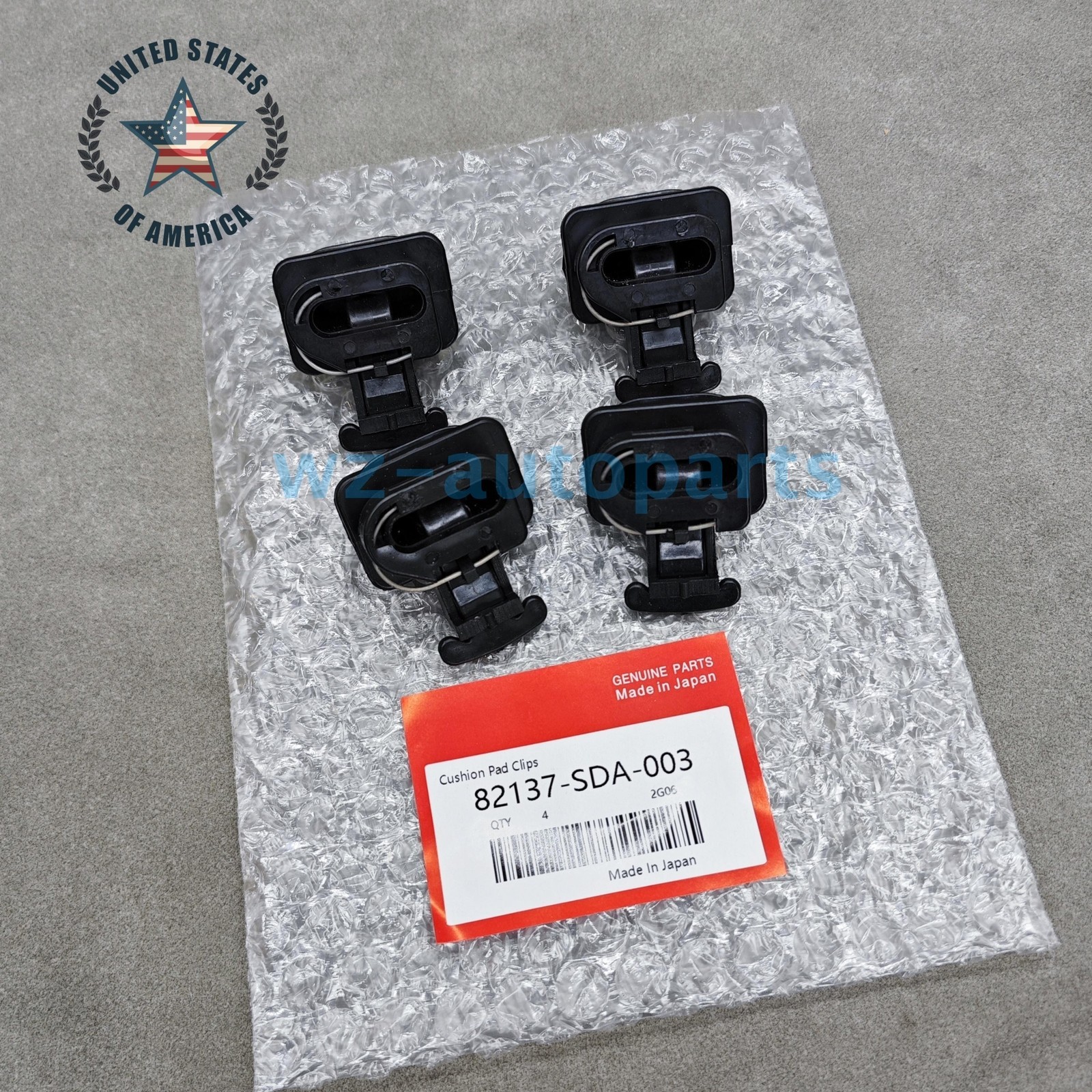 OEM! 4PCS Rear Seat Cushion Pad Clips For Honda Acura TSX Honda 82137-SDA-003