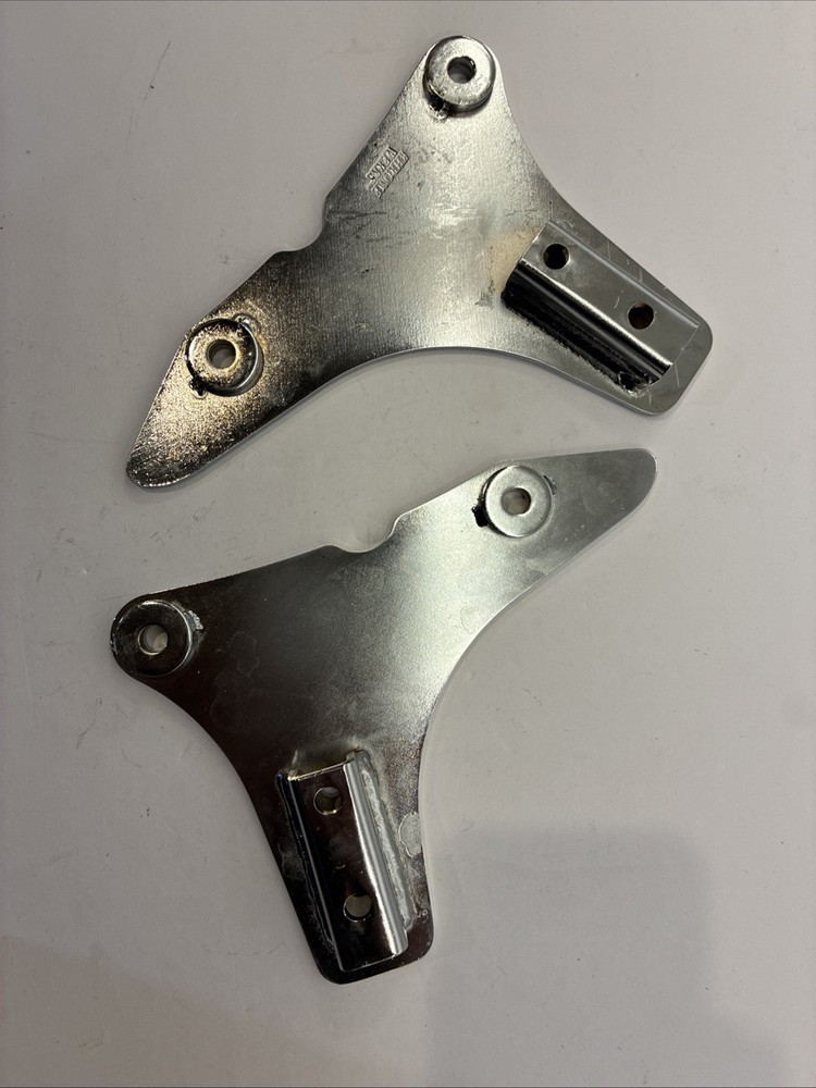 KHROME WERKS Chrome Side Plates for Harley Davidson Two (2)