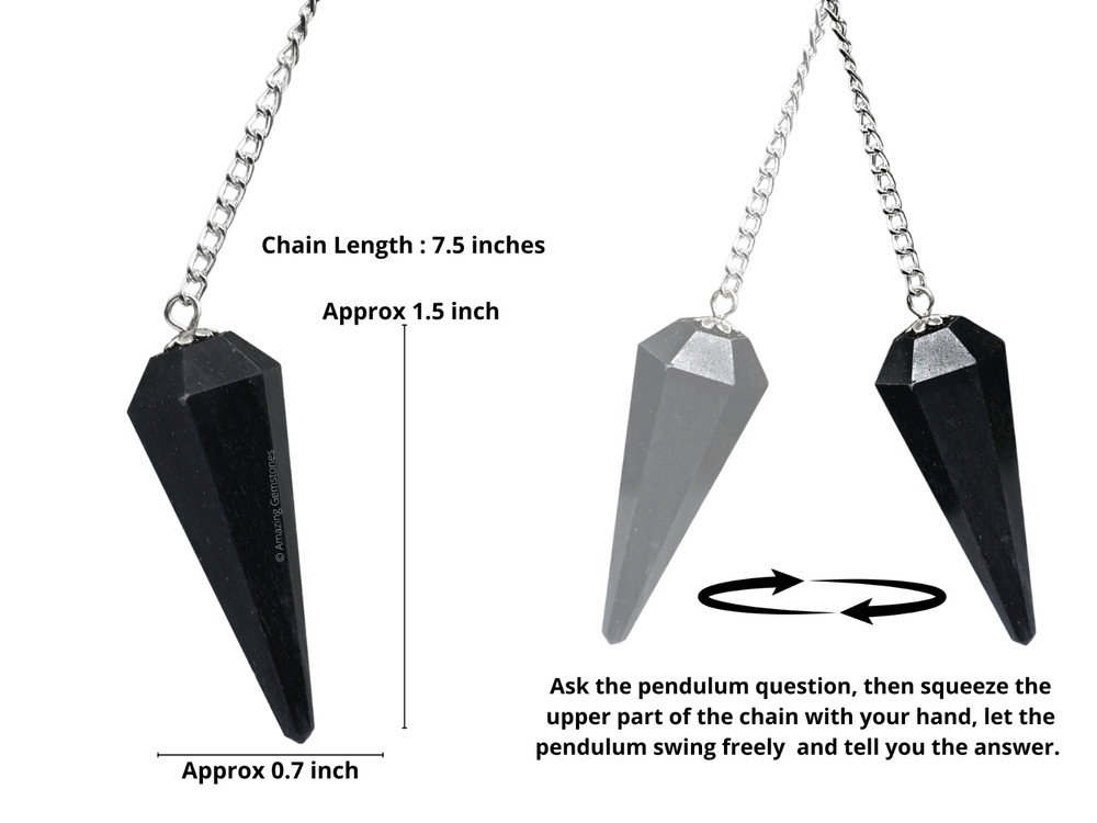 Blue Aventurine Dowsing Crystal Pendulum