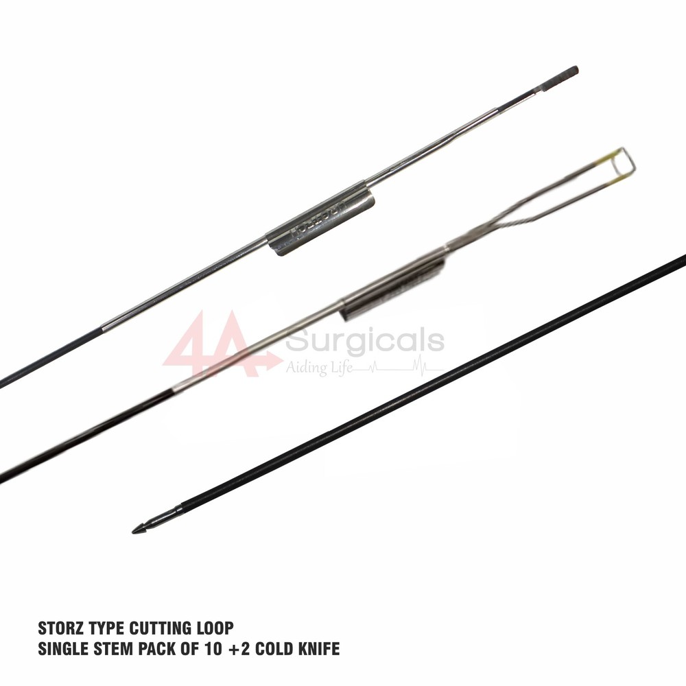 4A CUTTING LOOP SINGLE STEM PACK OF 10 +2 Cold Knife