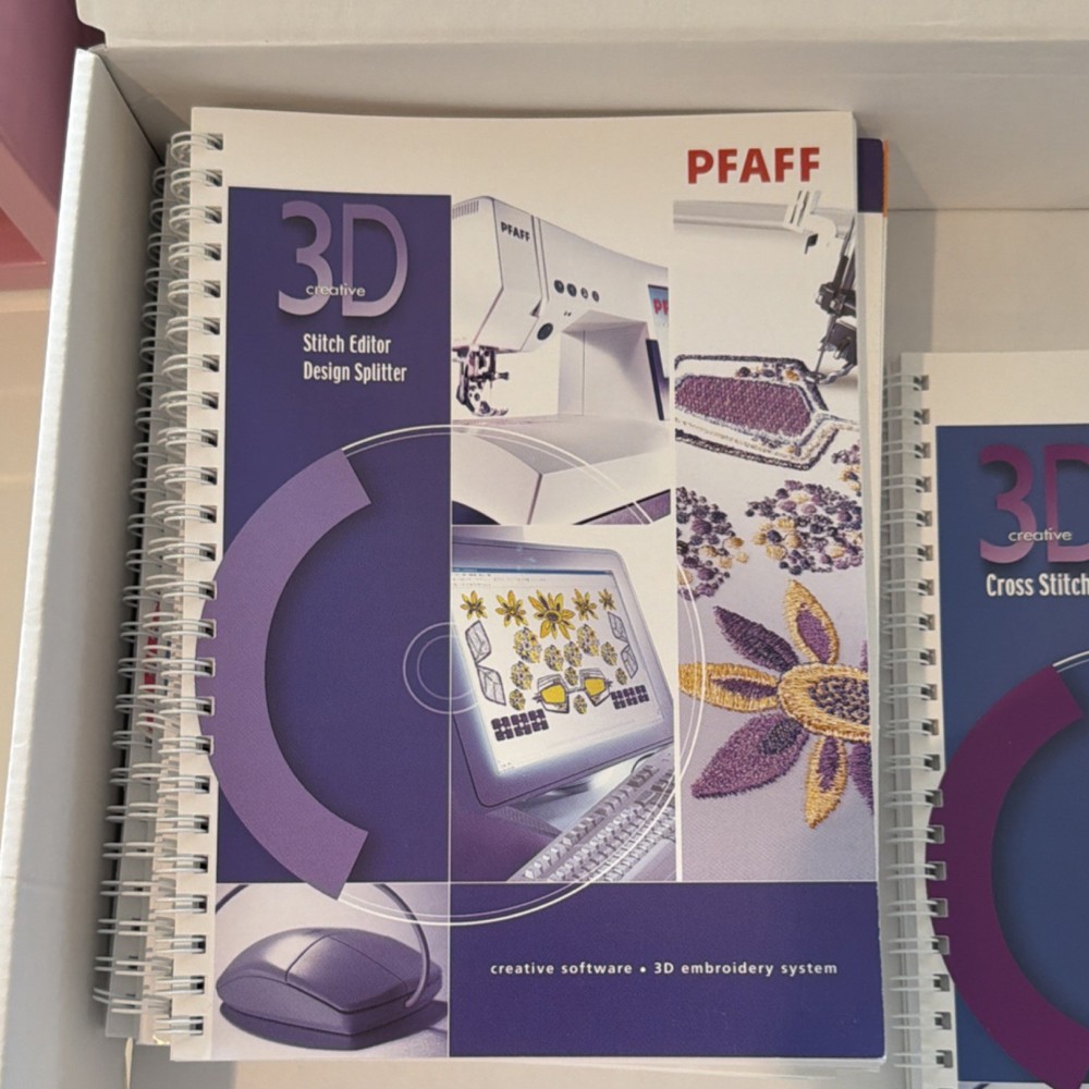 PFAFF 3D Creative Suite Embroidery Machine Digitizing Software