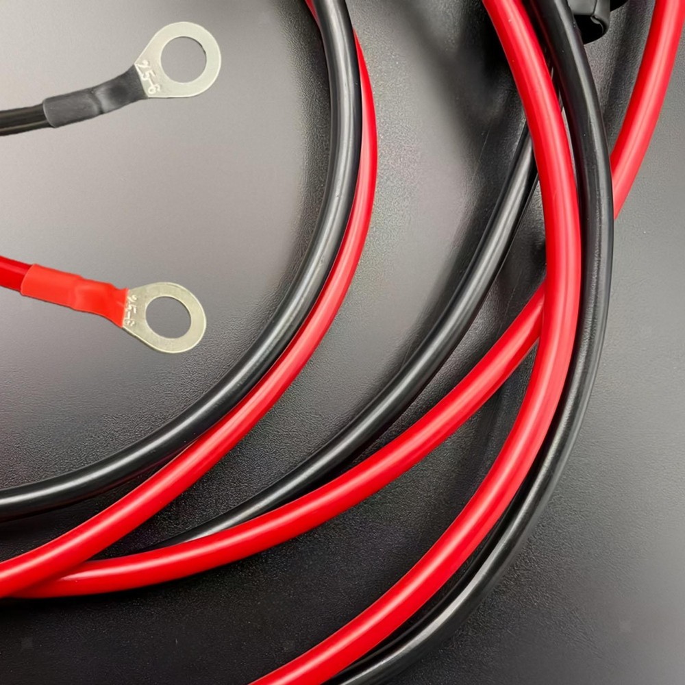 Jump Starter Cable Extension Charging Cable Connector Universal Upgraded