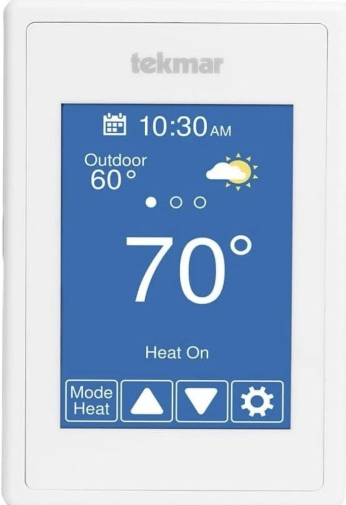 TEKMAR WiFi  Thermostat 563 Programmable Touchscreen. New.