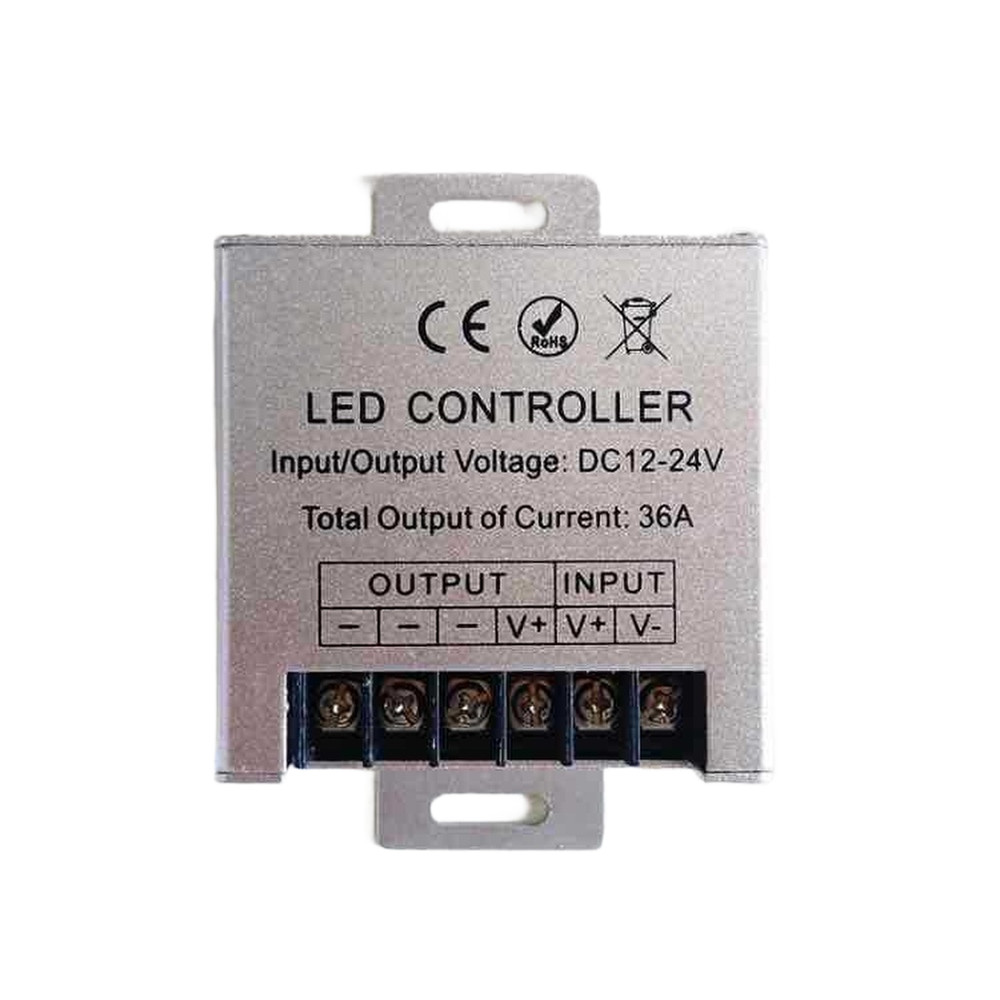 23 Button LED Controller Aluminum Enclosure DC12 to 24V 36A Load Support