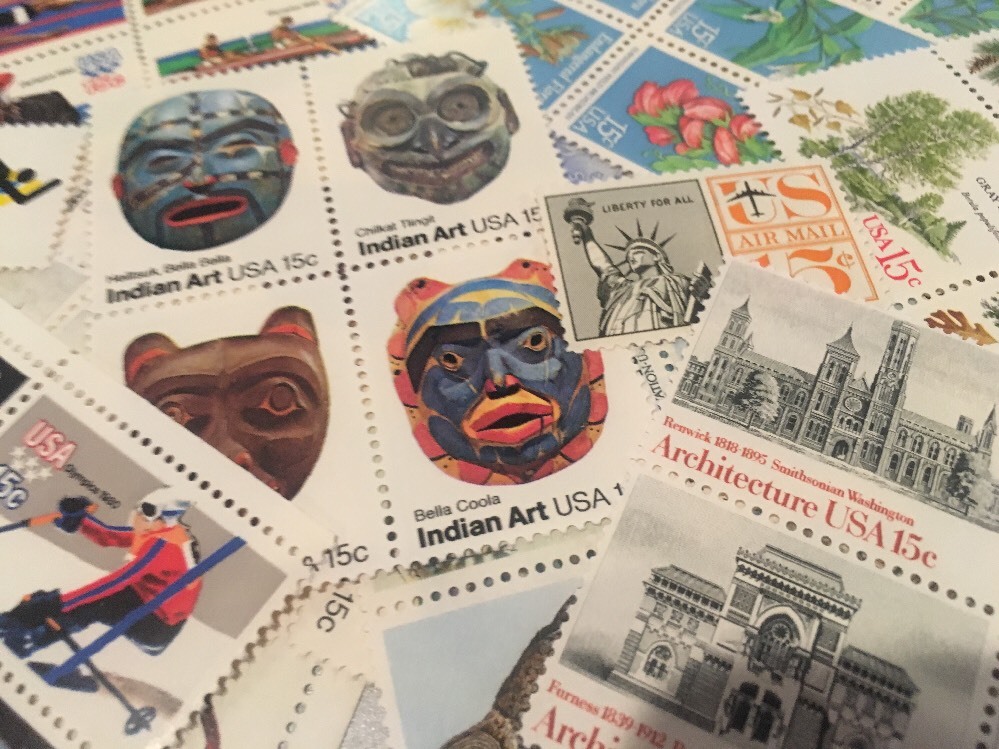 50 MNH  All Different 15 cent stamps