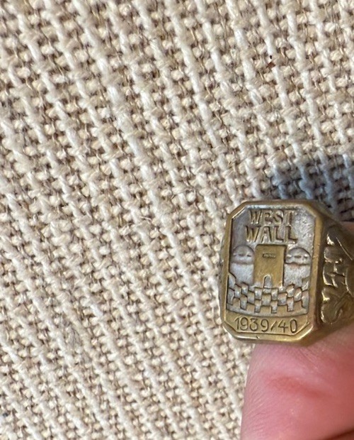 West Wall Ring 1939/40 Germany WW2