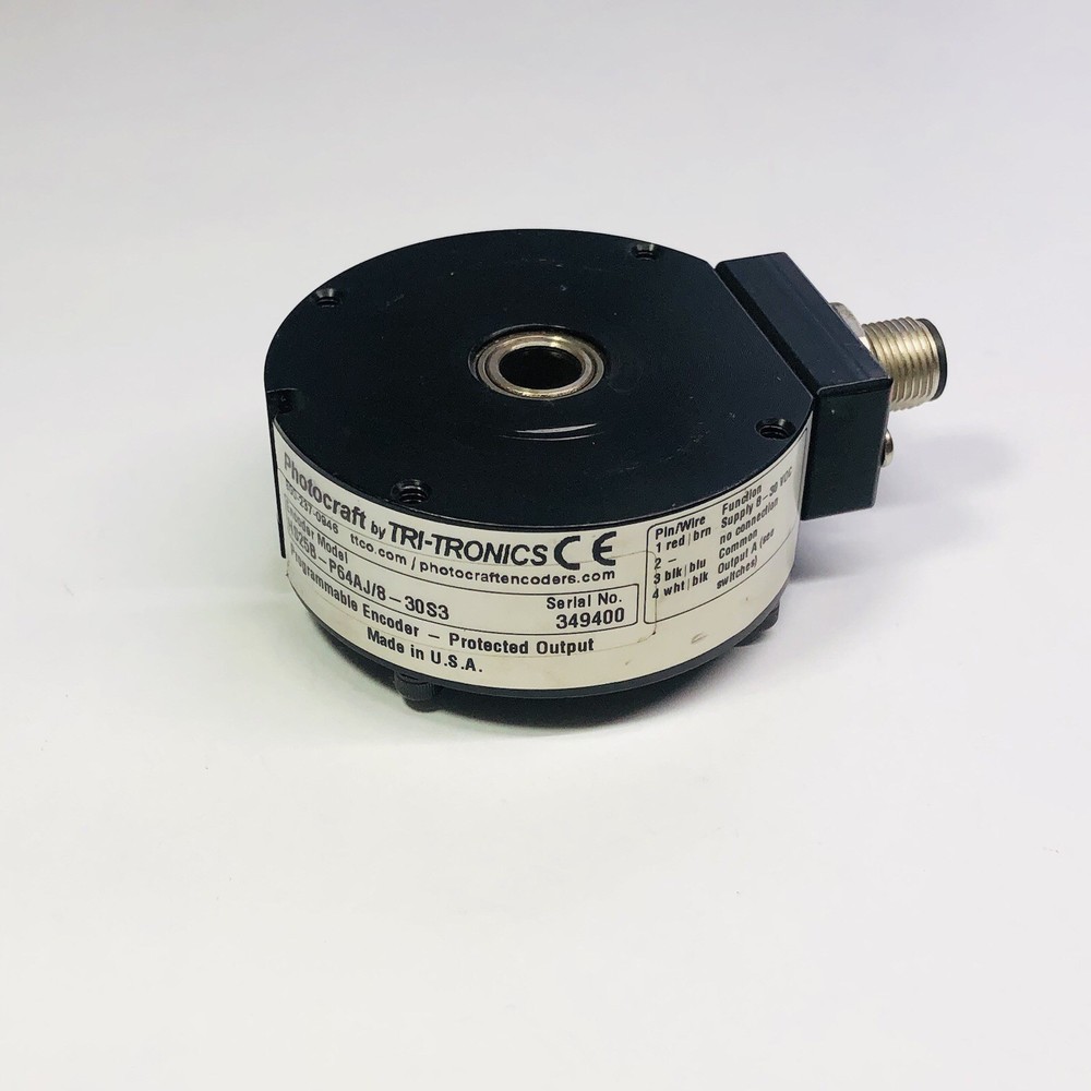 PHOTOCRAFT BY TRITRONICS PROGRAMMABLE ENCODER HS25B-P64AJ/8-30S3