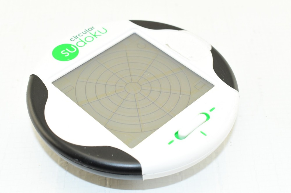 Techno Source Circular Sudoku Illuminated Handheld Game 2006 - MISSING STYLUS