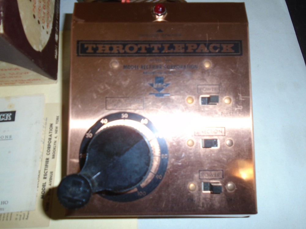 MRC MODEL 500 THROTTLE PACK WITH PULSE FEATURE HO