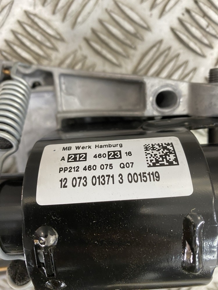 MERCEDES E-CLASS W212 2012 STEERING COLUMN A2124602316