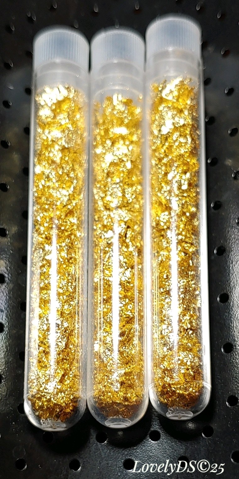 Gold Flakes in Capsules $4.50 + 1/2 Shipping
