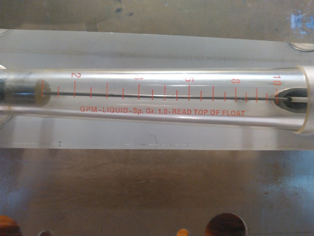 King 1-10 GPM Liquid Flow Meter