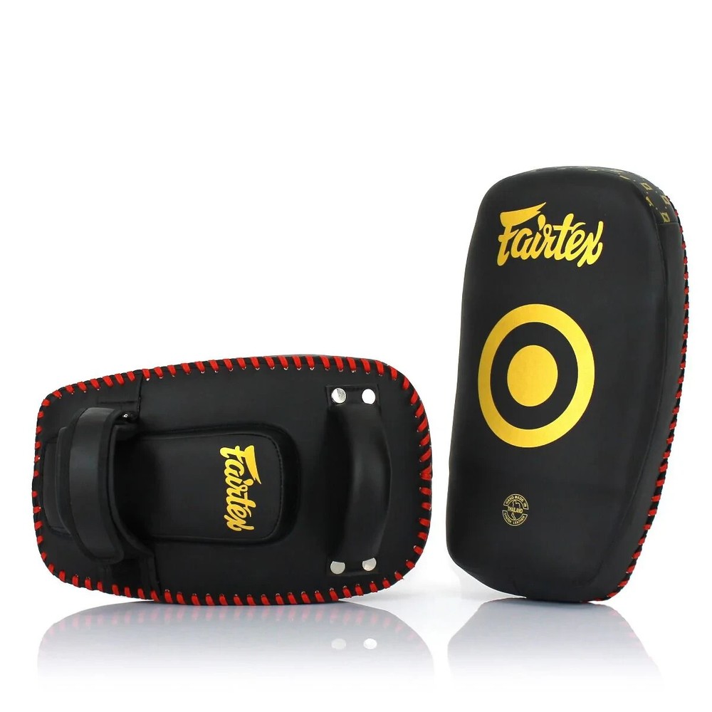Fairtex Microfiber Curved Kick Pads (Small) KPLC6