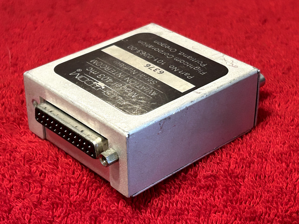 FLIGHTCOM 403MC INTERCOM P/N 101-0263-00 CORE