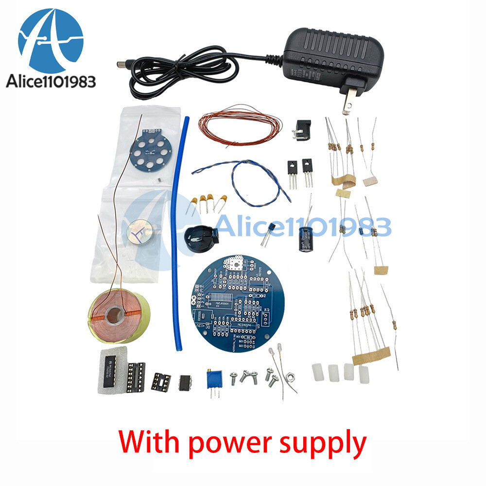 12V 1-2A Magnetic Levitation DIY Suspension Electronic Learning Practice Kit
