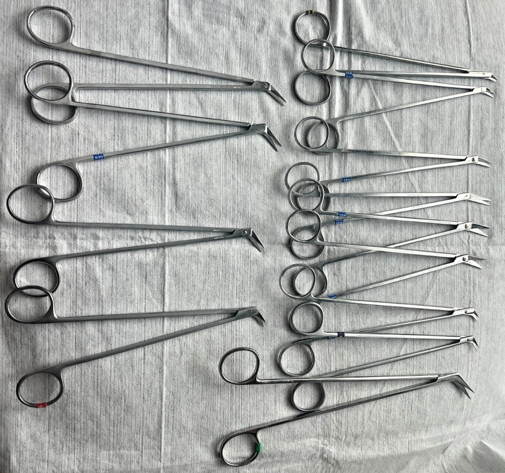 Potts-Smith Angled Dissecting Vascular Scissors Various Angle, Germany Stainless