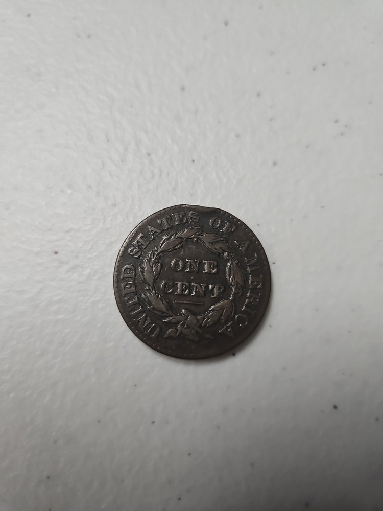 1828 U.S Large Cent Solid Details