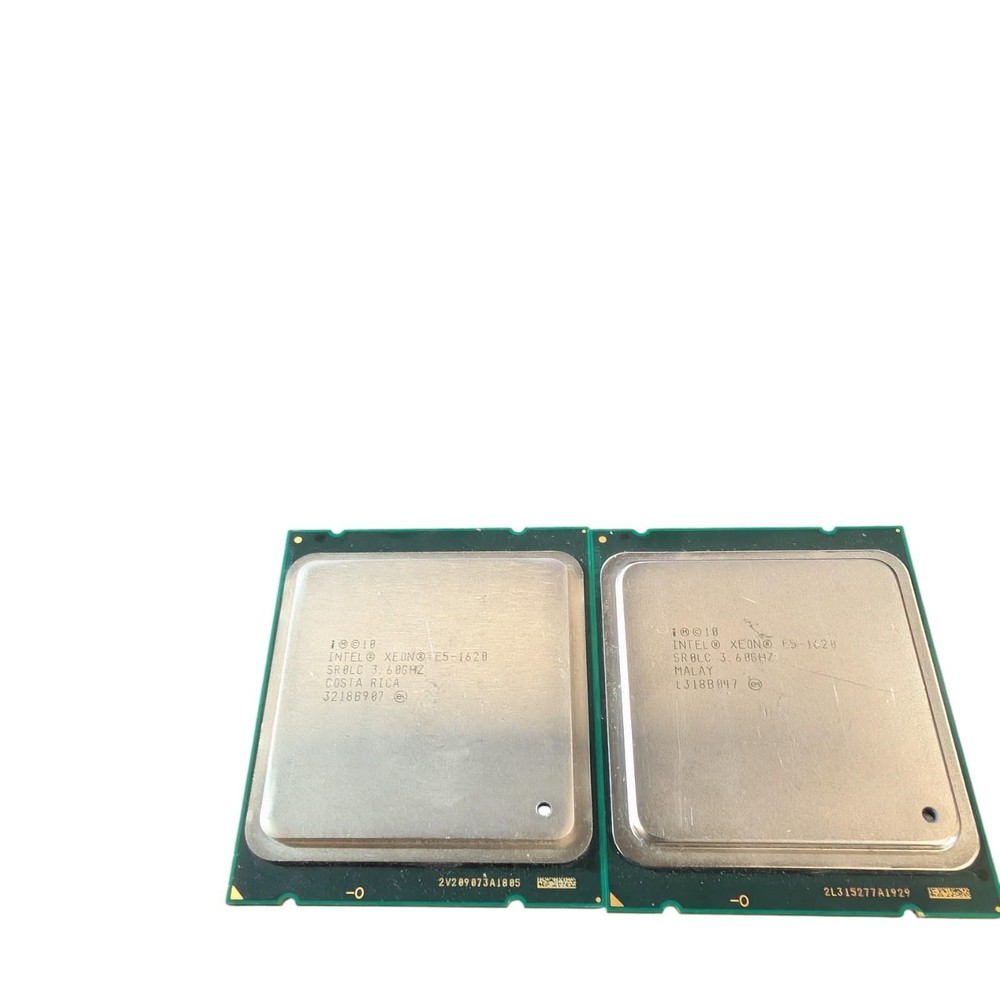 Lot of 2 Intel Xeon E5-1620 3.60GHz Socket LGA2011 CPU Processor SR0LC