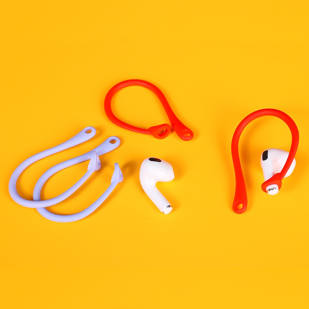 3pc Random Soft Silicone Ear Hooks Anti-fall Bluetooth Earphone Holder