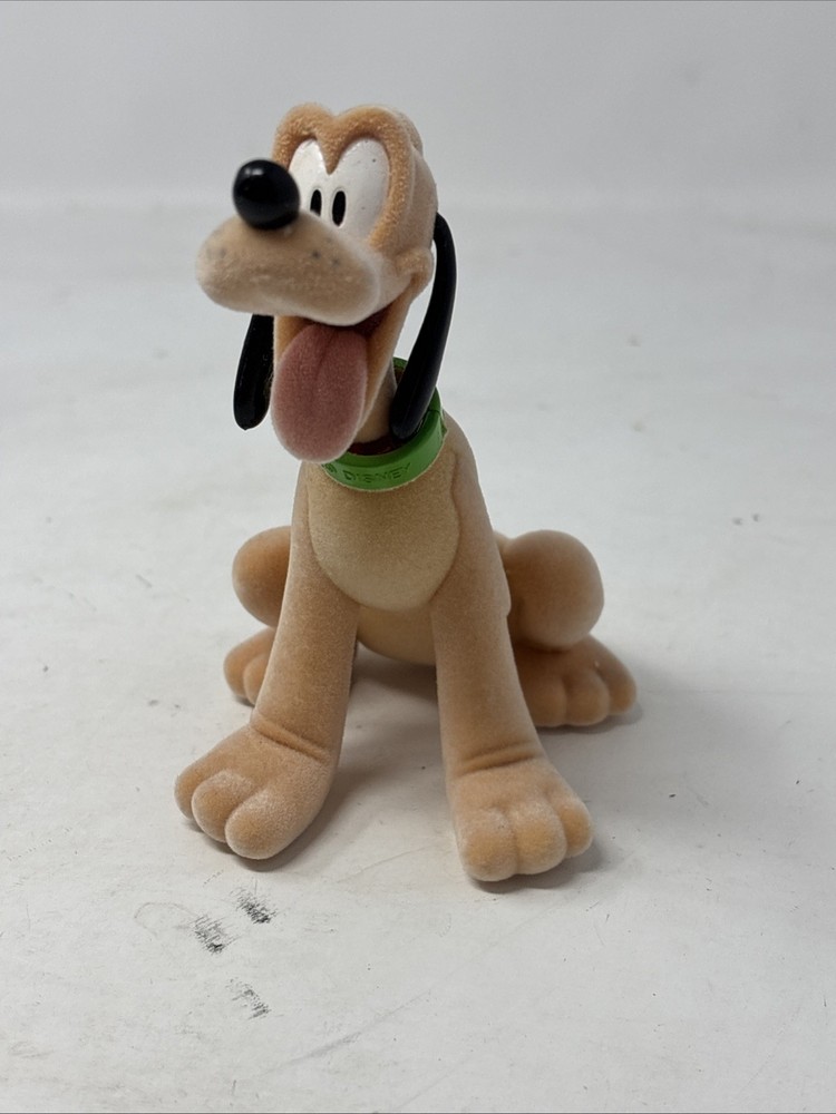 Disney Pluto Furry Textured Bobblehead. Read