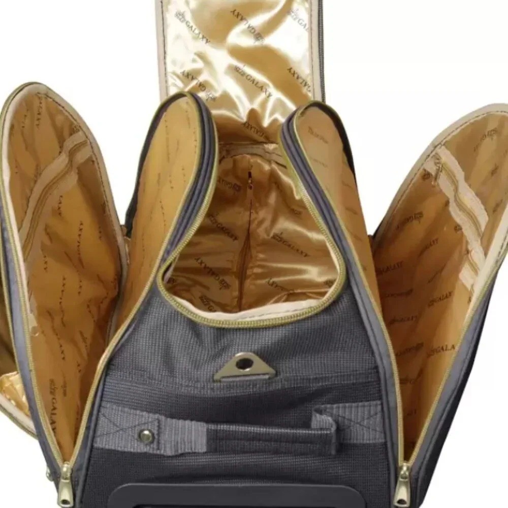 GALAXY GREY DUFFLE TROLLEY BAG