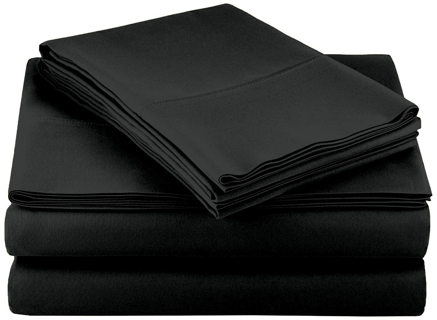 Bed Sheet Set 4 Piece Egyptian Comfort 1800 Count Ultra Soft Deep Pocket