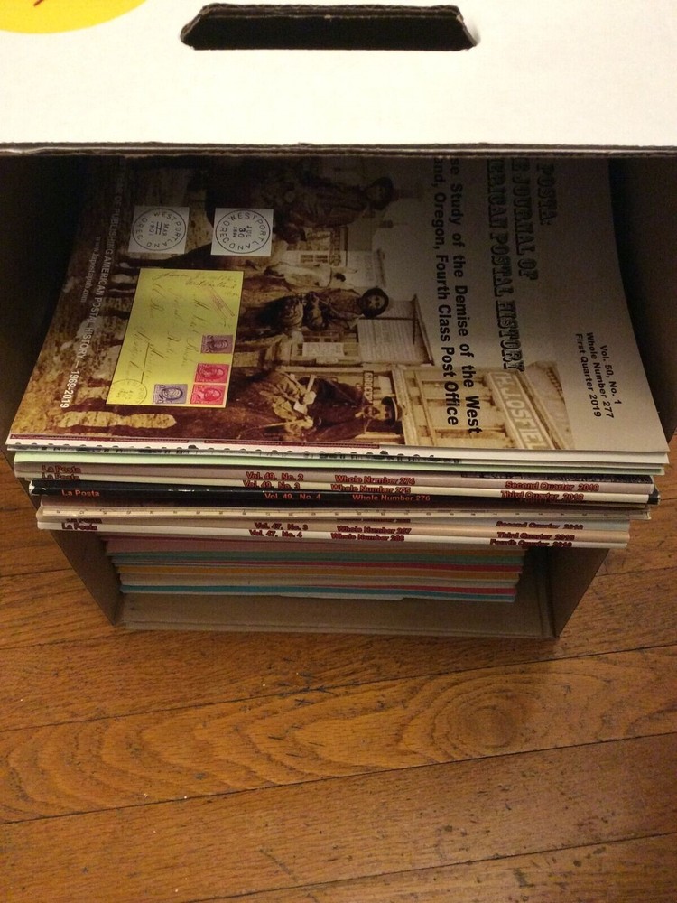 La Posta: A Journal Of American Postal History single issues, See Description