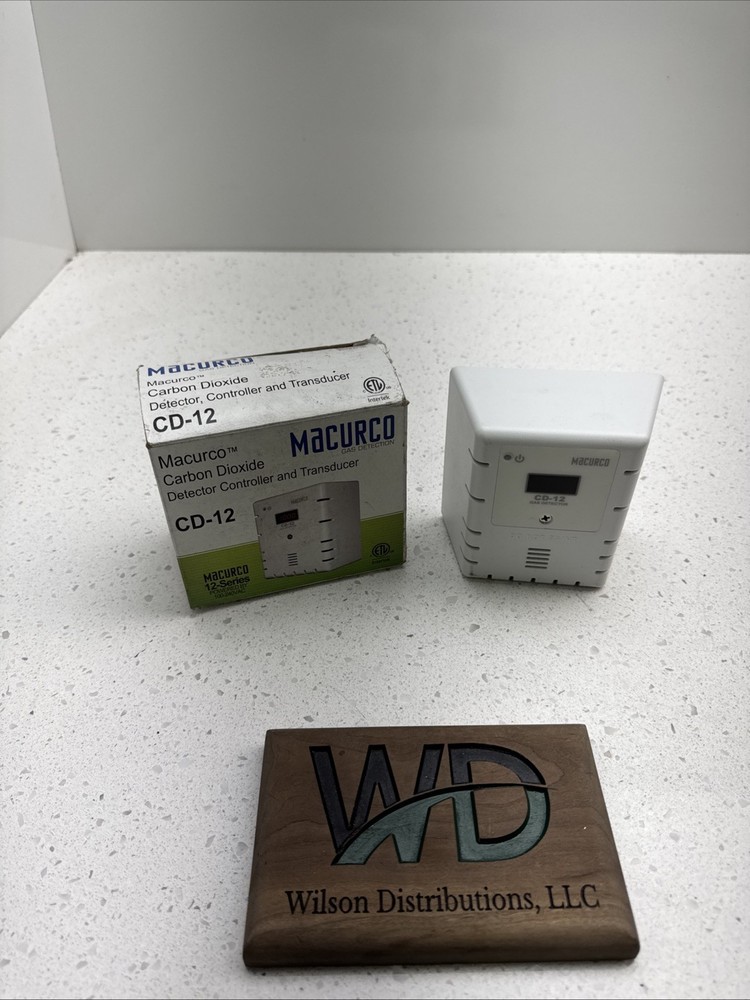 Macurco Cd-12M Gas Detector, Controller, Transducer
