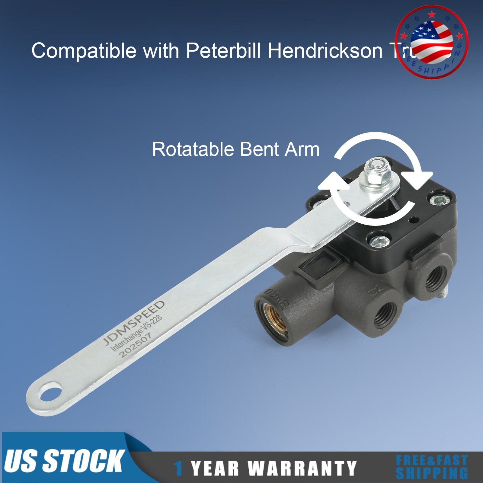 VS-228 Leveling Valve For Peterbilt Hendrickson 334-1974 HV9990 171.H185K