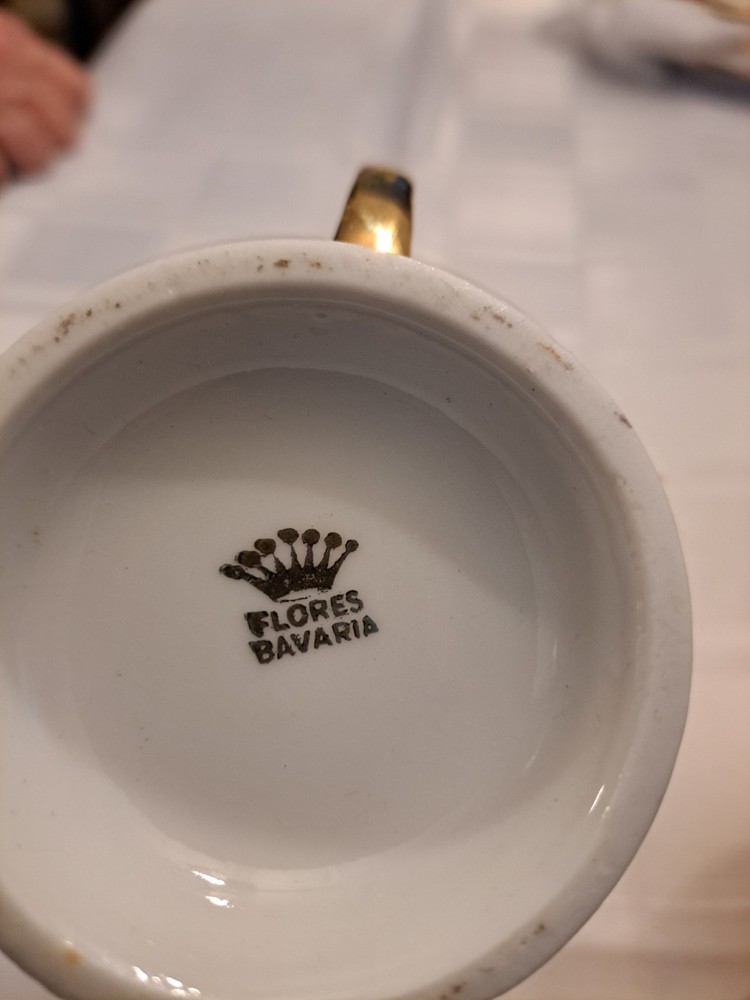 22K gold tea Cup set