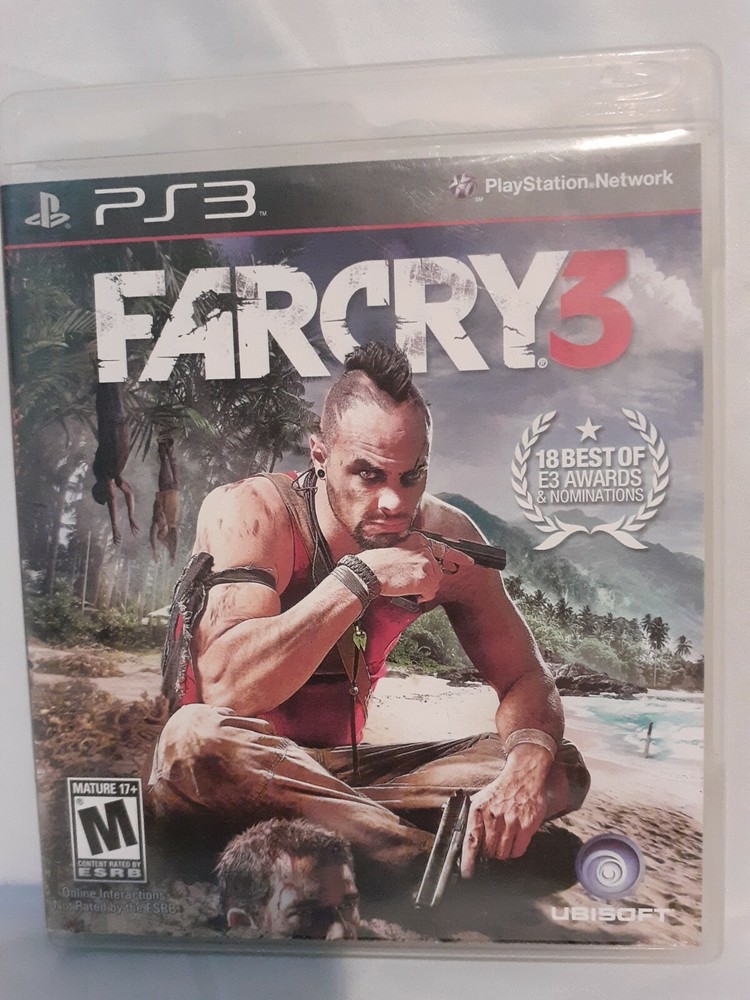 PS3 Far Cry 3 Case ONLY **NO GAME**