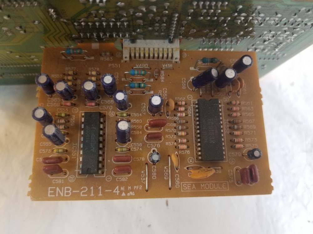 JVC RX-817VTN Stereo Receiver RCA INPUT BOARD