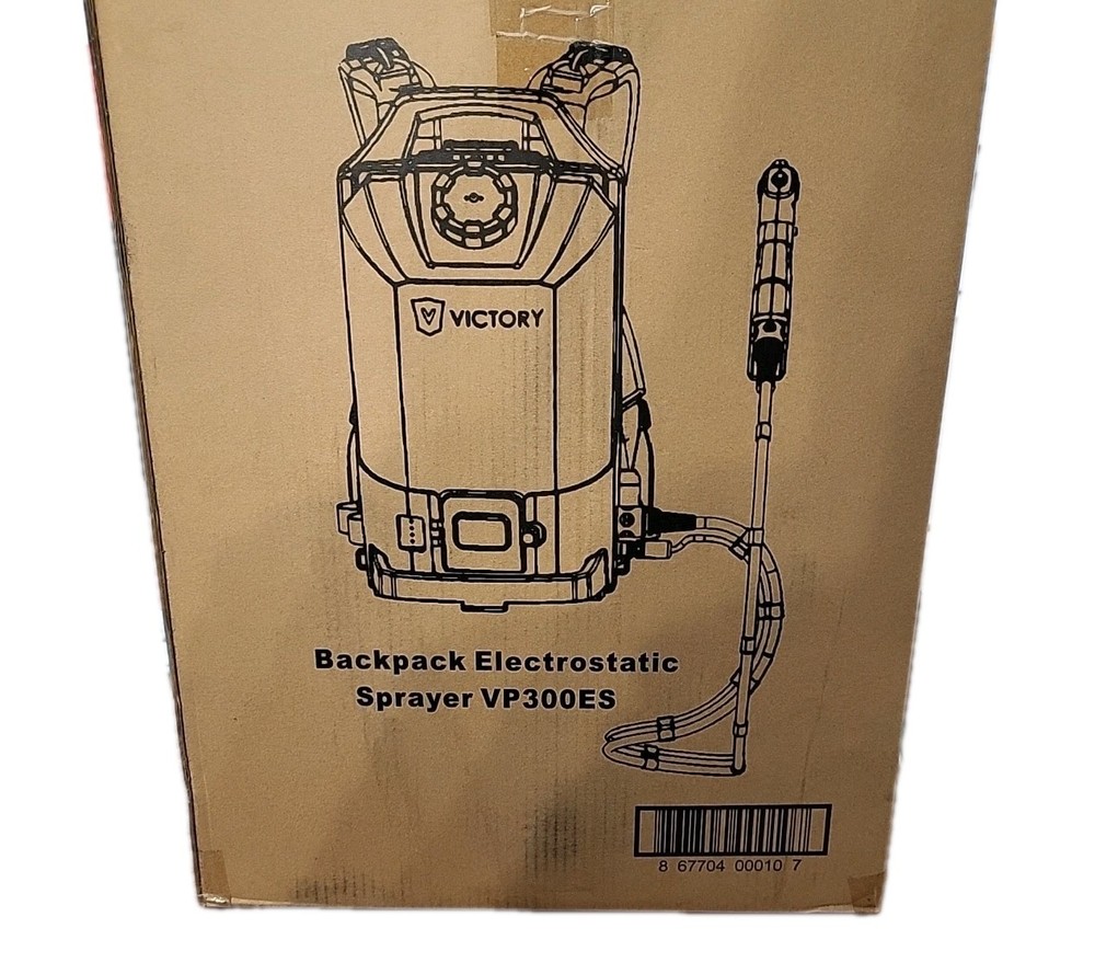 VICTORY ELECTROSTATIC CORDLESS BACKPACK SPRAYER - VP300ES (NEW)