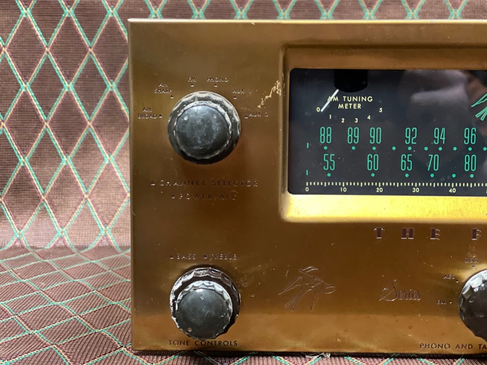 Fisher 80T tube tuner- Complete (untested)