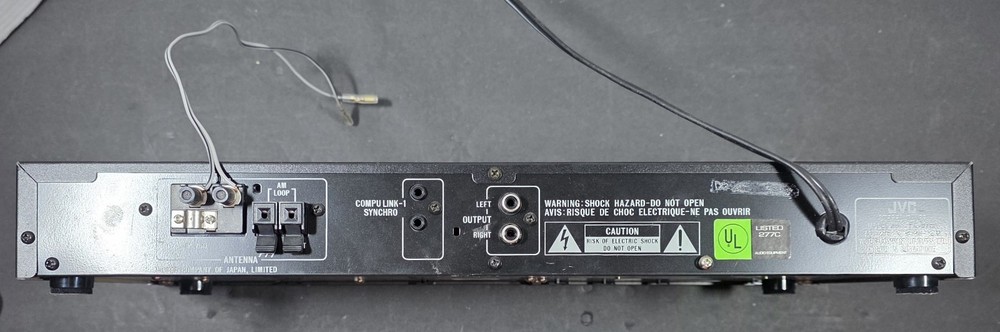 JVC FX-97 FM/AM Computer Controlled Tuner - Tested & Working