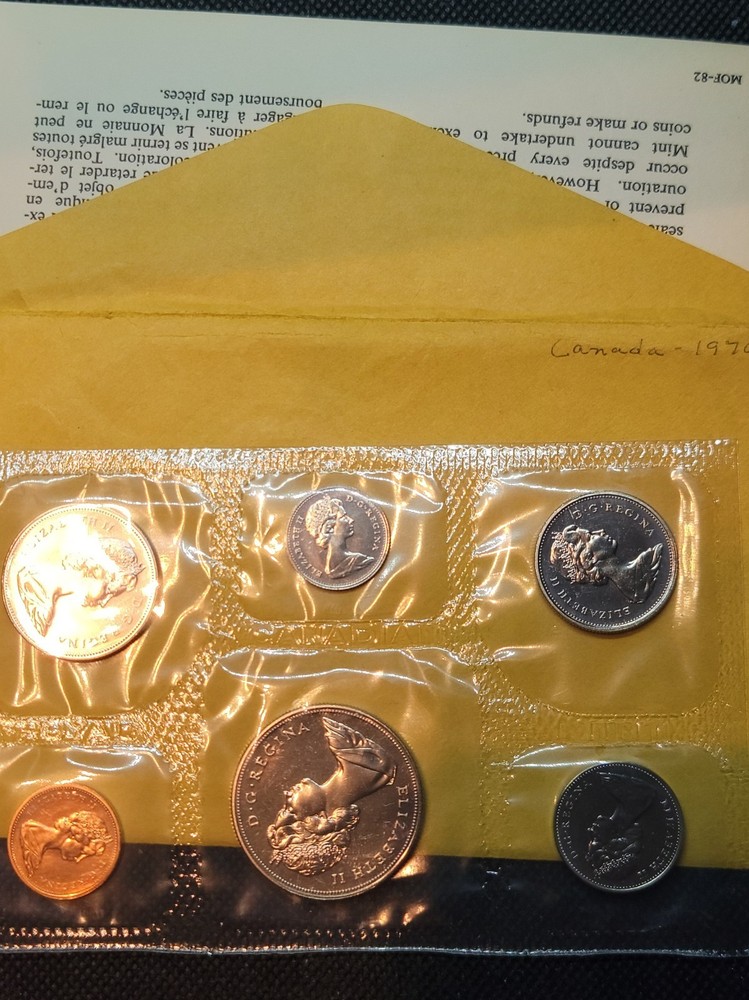 1970 CANADA MINT PROOF LIKE SET E289