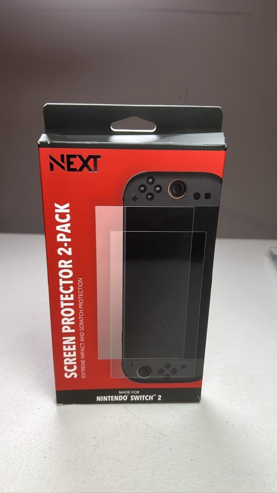 NEXT 2-Pack Glass Screen Protector for Nintendo Switch 2 (2025)