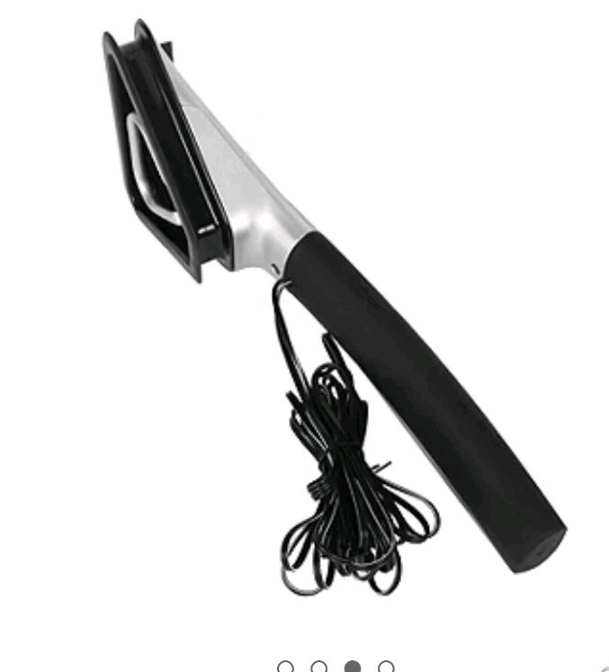 Protocol Heated Auto Ice Scraper w/Flashlight, 12v, Squeegee & Extendable