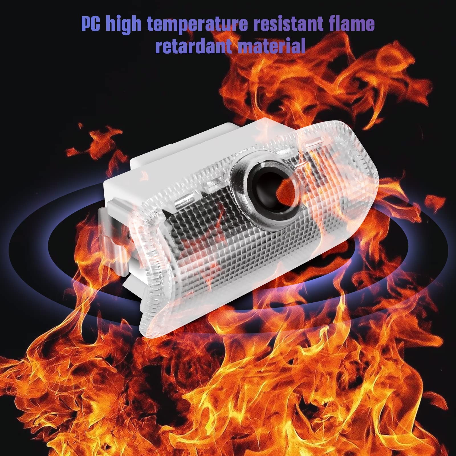 No Fade Car Door Lights Logo Compatible with Infiniti, LED Welcome Lights Access